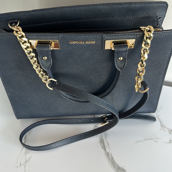 Michael Kors Navy Purse - Picture 5 of 5